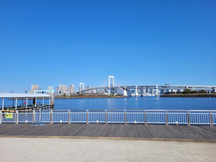 View of Odaiba Marine Park