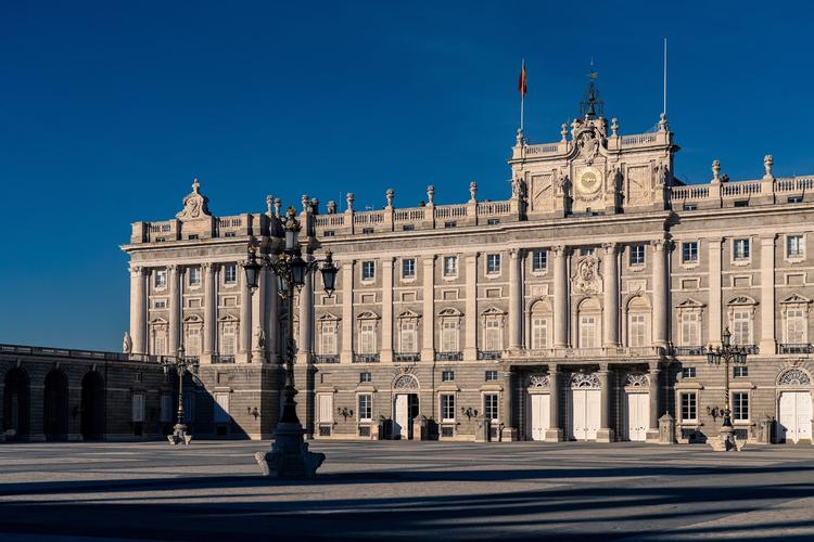 View of Royal Palace of Madrid