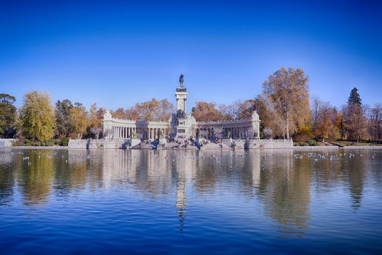 View of El Retiro Park