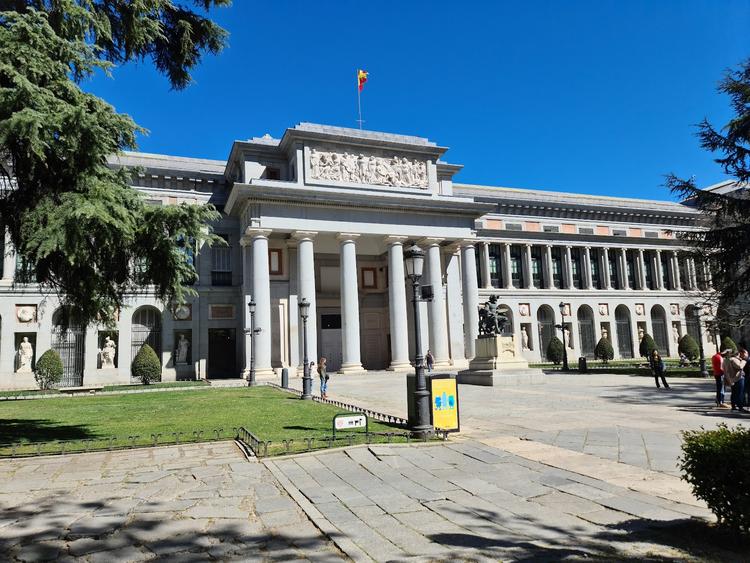 View of Museo Nacional del Prado