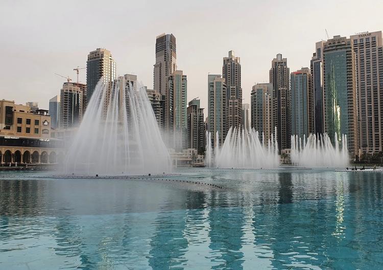 View of The Dubai Fountain