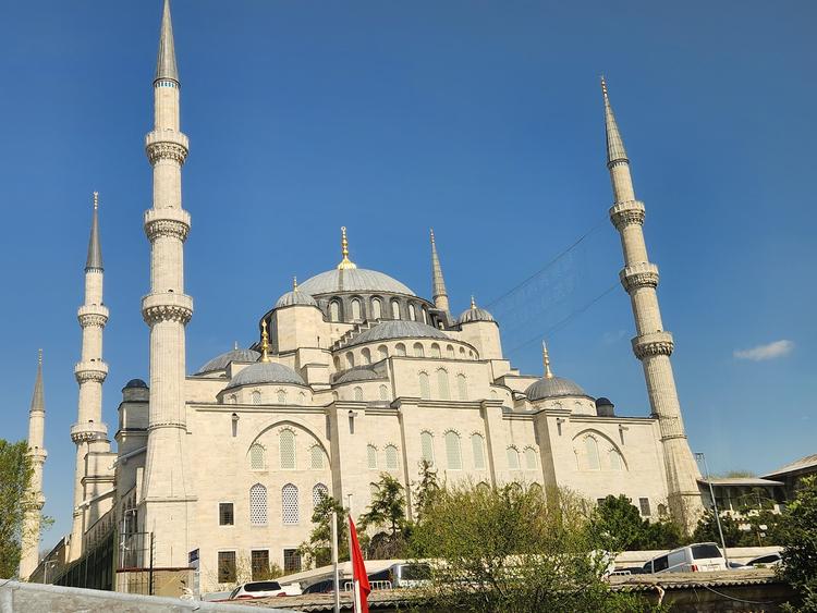 View of The Blue Mosque