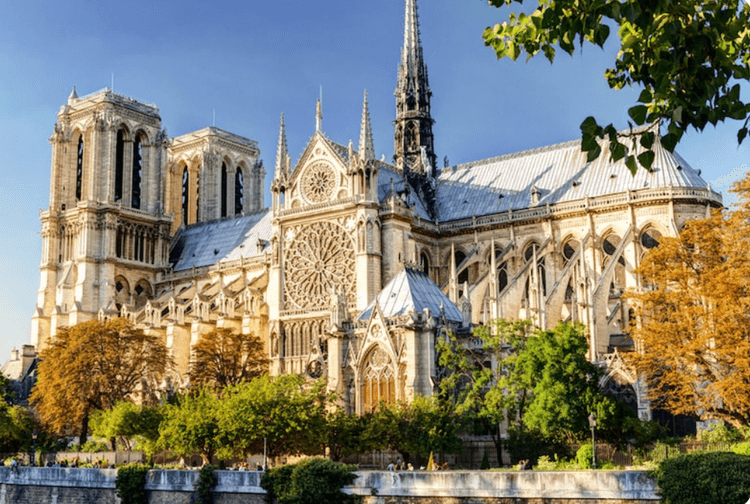 View of Cathédrale Notre-Dame de Paris