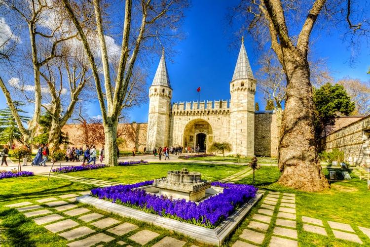 View of Topkapi Palace Museum