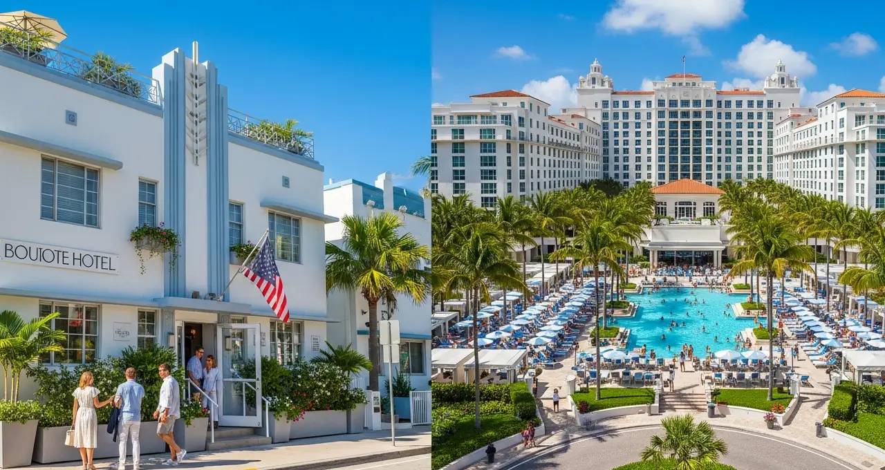 Boutique vs. Resort Hotels in South Beach Miami