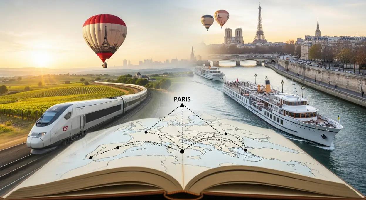 How to Travel to Paris: Flights, Trains, and Costs